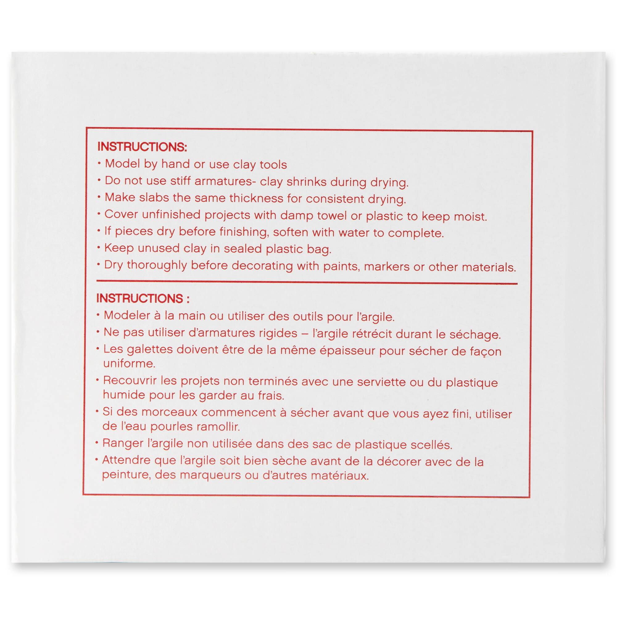 4 Pack: 10lb. (40lb. total) Natural Clay by Craft Smart